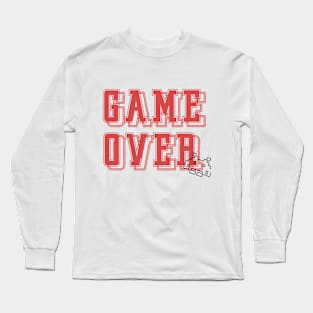 GAME OVER RETRO Long Sleeve T-Shirt